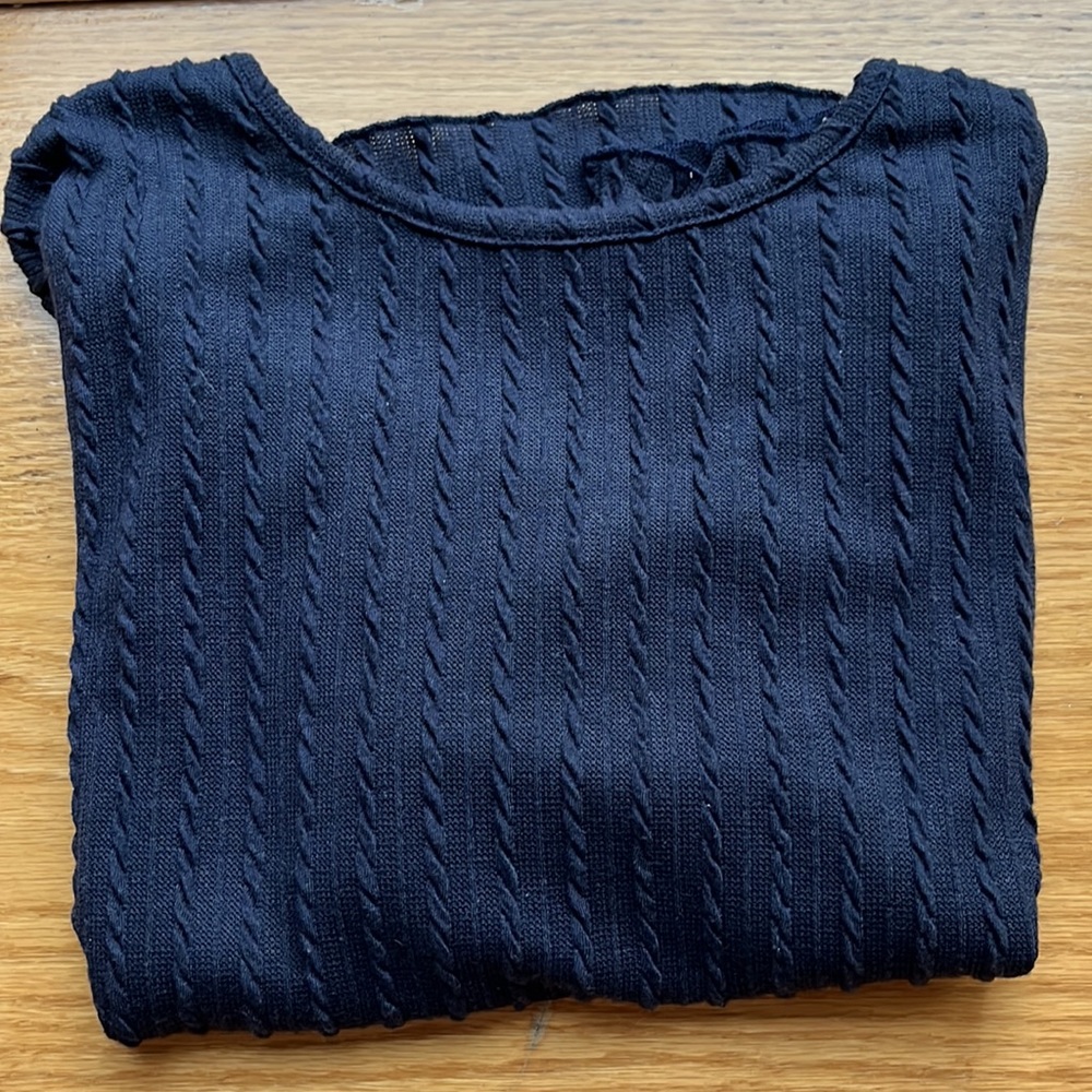 Small Navy Blue Work TShirt